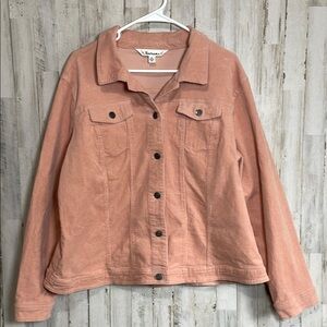 Tantrums Corduroy Peach Jacket